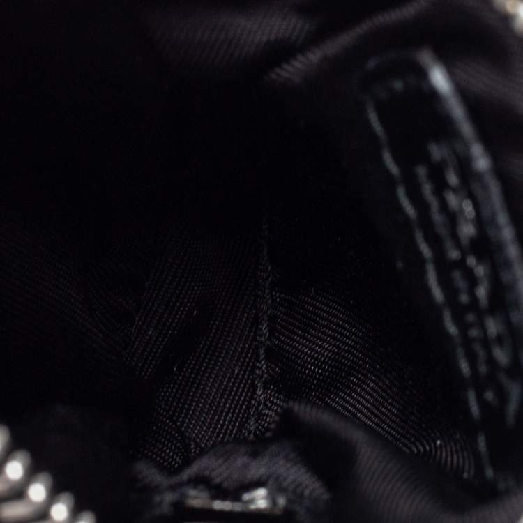 Pre Owned Prada Red/Black Nylon, Leather and Rubber Smartphone Phone Case Landyard