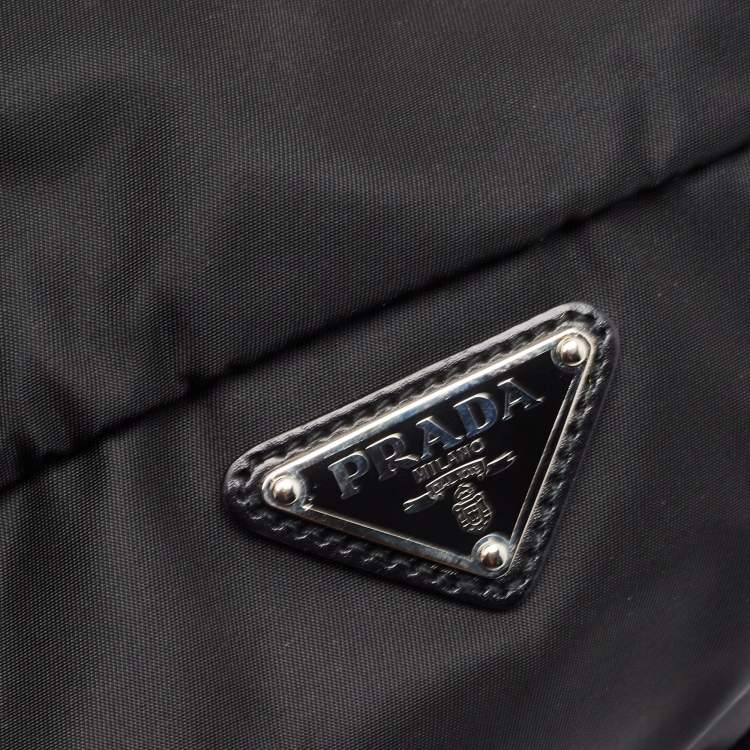 Pre Owned Prada Black Nylon Suitcase Organizer