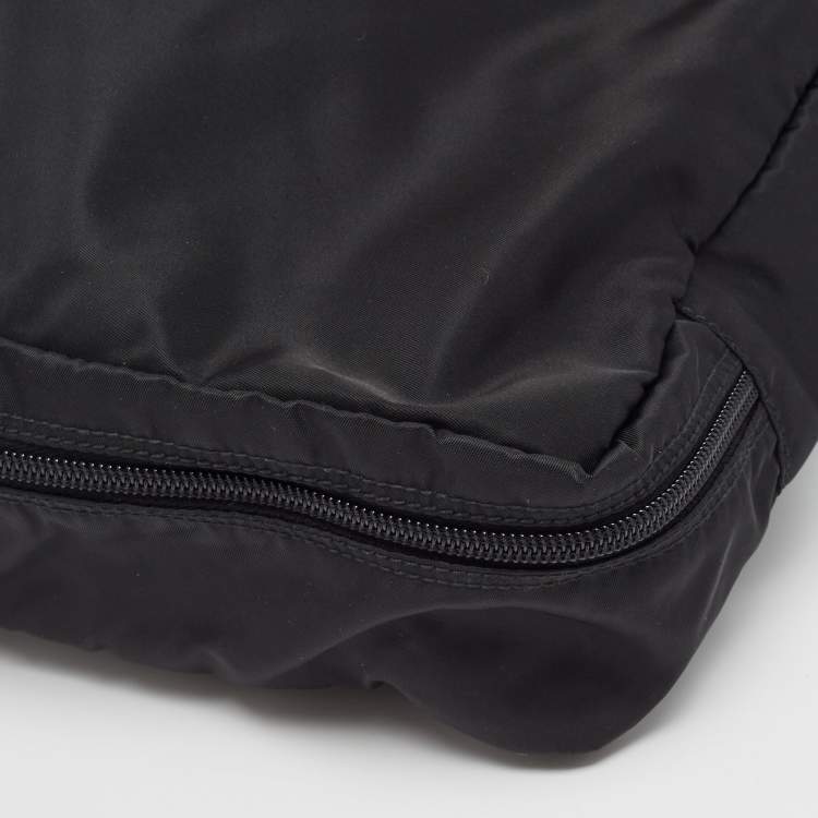 Pre Owned Prada Black Nylon Suitcase Organizer