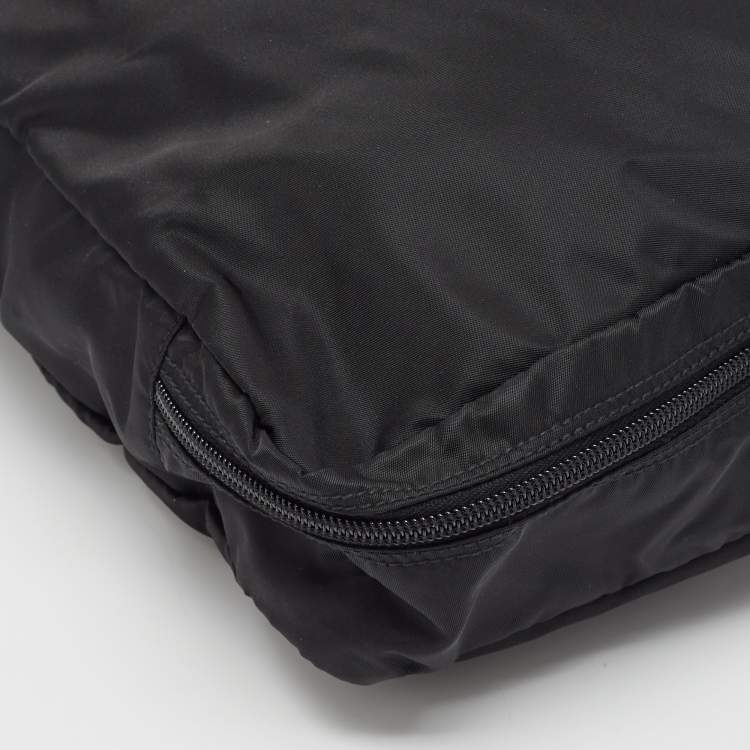 Pre Owned Prada Black Nylon Suitcase Organizer