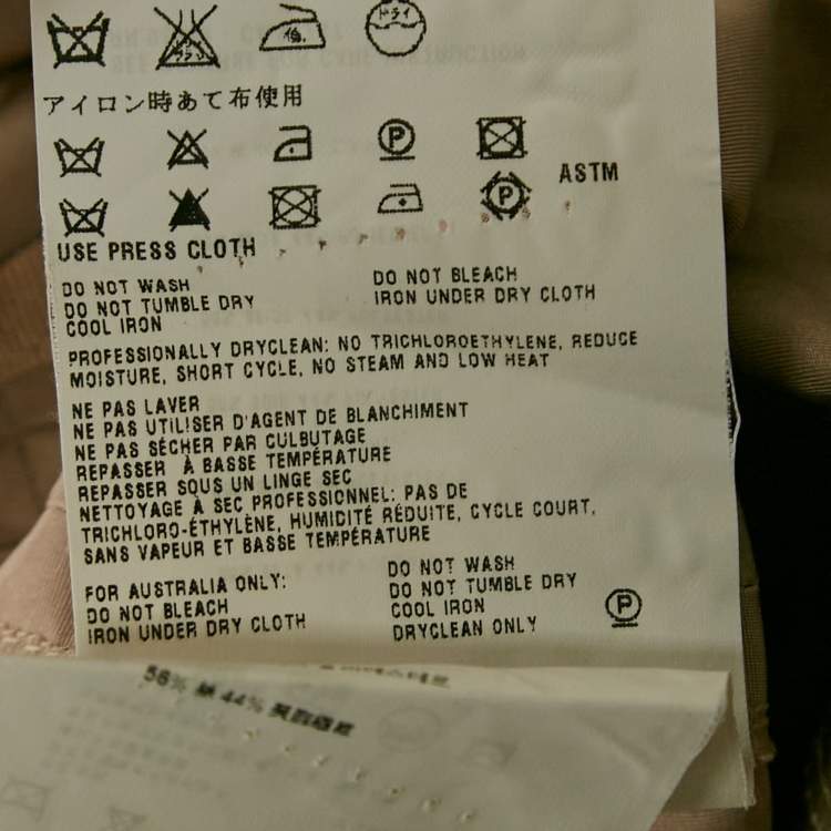 Pre Owned Prada Pink Silk Blend Pleated Short Dress S