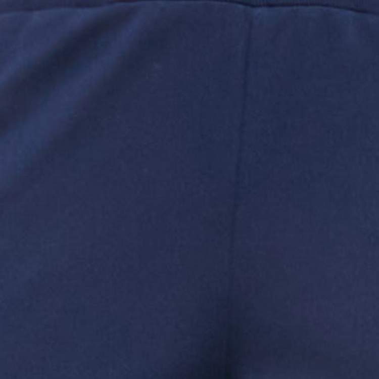 Pre Owned Prada Navy Blue Side Stripe Stretch Knit Jogger S
