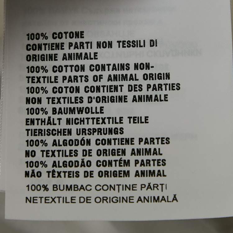 Pre Owned Prada White Cotton Logo Detail Full Sleeve Oversized Shirt S