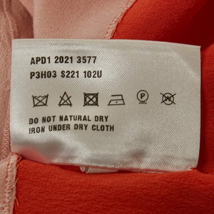 Pre Owned Prada Multicolor Stretch Crepe Sleeveless Mini Dress S