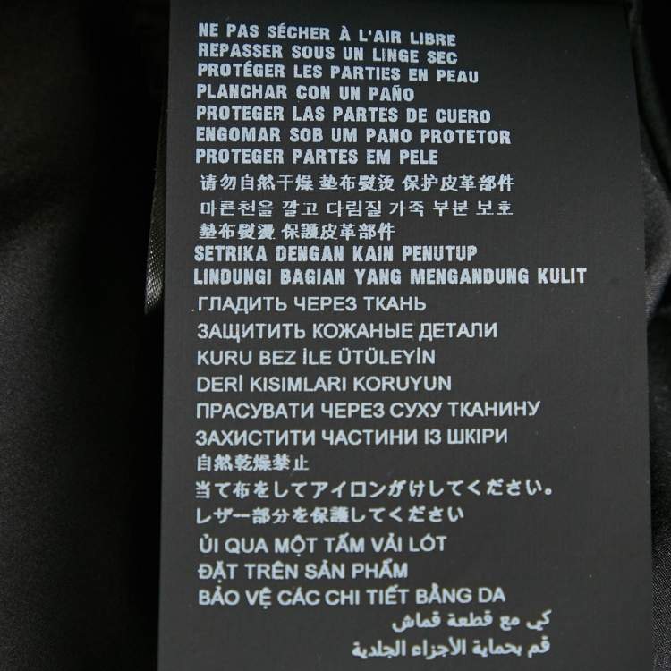 مملوكة مسبقًا Prada Black Silk Drawstring Hem Crop Shirt S