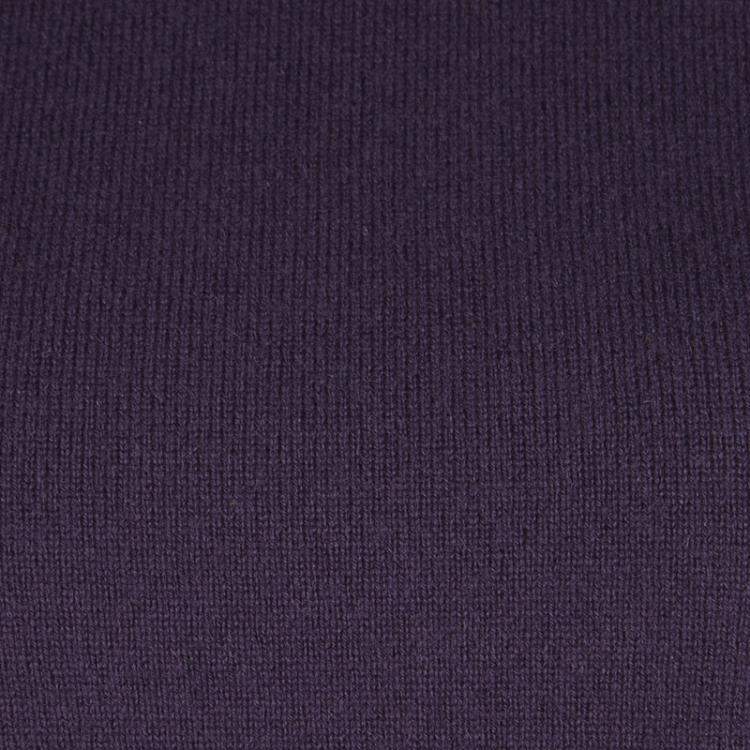 Pre Owned Prada Purple Cashmere Sleeveless Sweater S