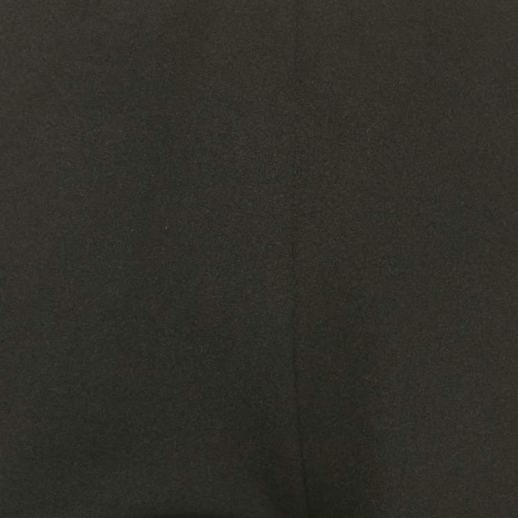 Pre Owned Prada Black Stretch Knit Trousers M