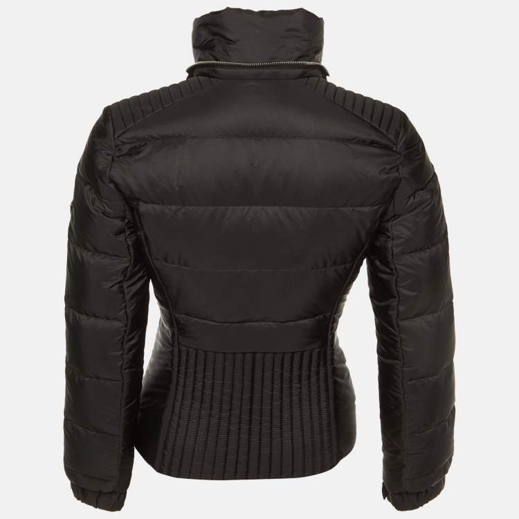 Pre Owned Prada Black Nylon Down Puffer Jacket XS