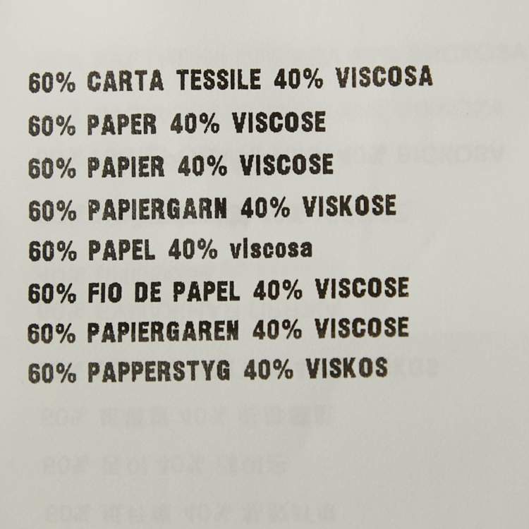 مملوكة مسبقًا Prada Grey Logo Triangle Applique Viscose Blend Midi Skirt S
