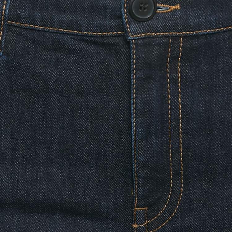 Pre Owned بنطلون جينز برادا دينم غامق أزرق مقاس خصر 30 بوصة (ميديام)