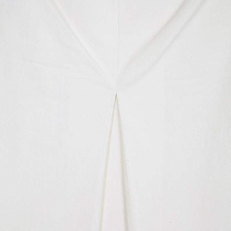 Pre Owned Prada Single Box Pleat Skirt S 