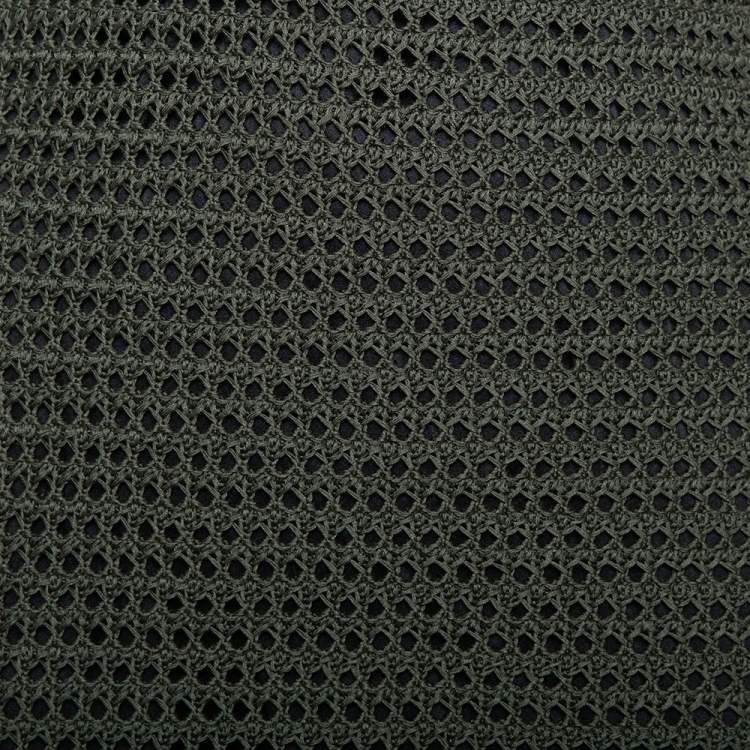 Pre Owned Prada Green Crochet Knit Sleeveless Midi Dress S