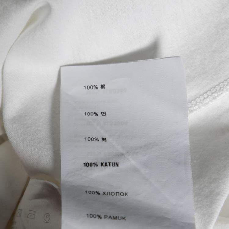 Pre Owned Prada White Cotton Pocket Detail Sleeveless Oversized Top S 