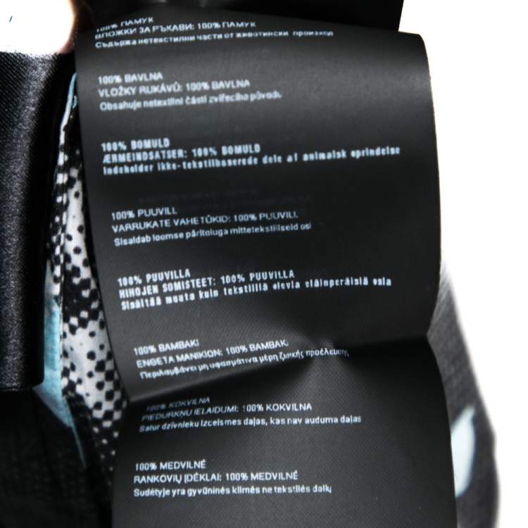 Pre Owned Prada Multicolor Cotton Printed Pocket Detail Button Front Shirt M 