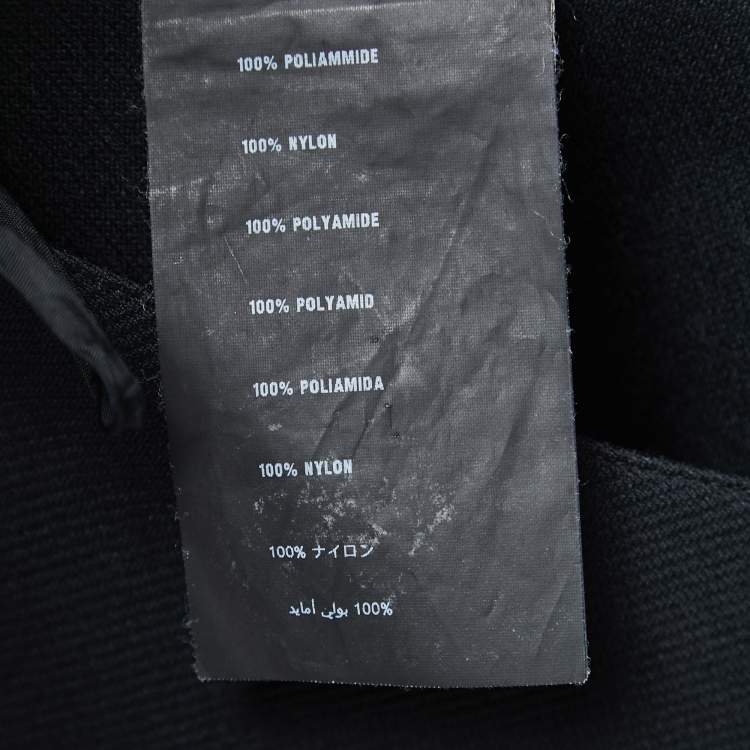 Pre Owned Prada Black Mini Skirt L