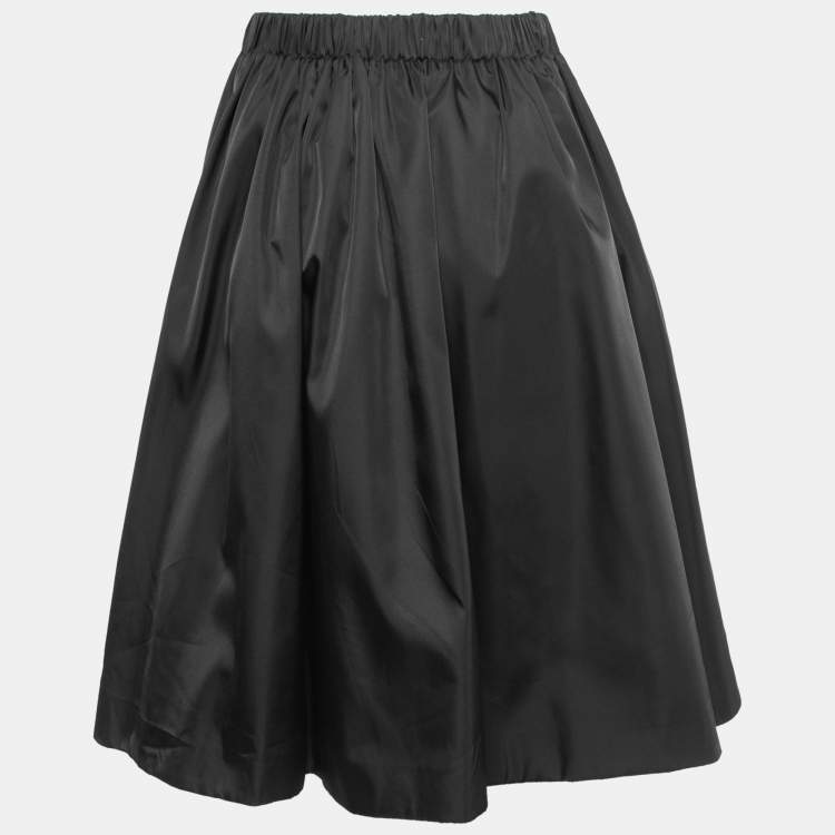 【プラダ・PRADA】Long silk knit skirt Prada Long silk knit skirt | REVERSIBLE