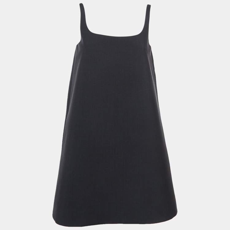 ワンピース Prada Dark grey wool dress Wool dress Prada Grey size 40 IT in Wool - 39443409