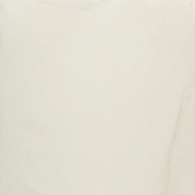 Pre Owned Prada Beige Lace Trim Satin Shoulder Strap Mini Slip Dress M