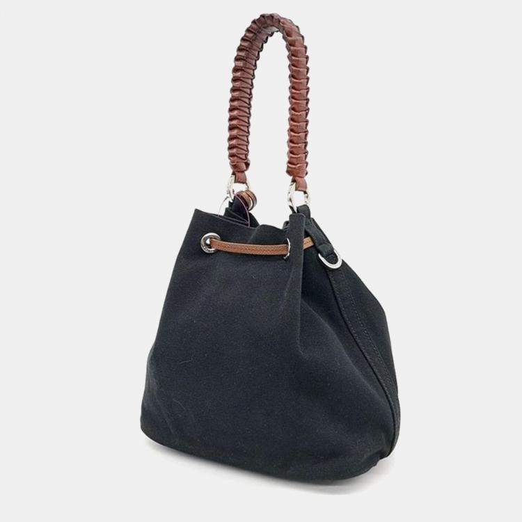 Pre Owned Prada Bucket Tote Bag