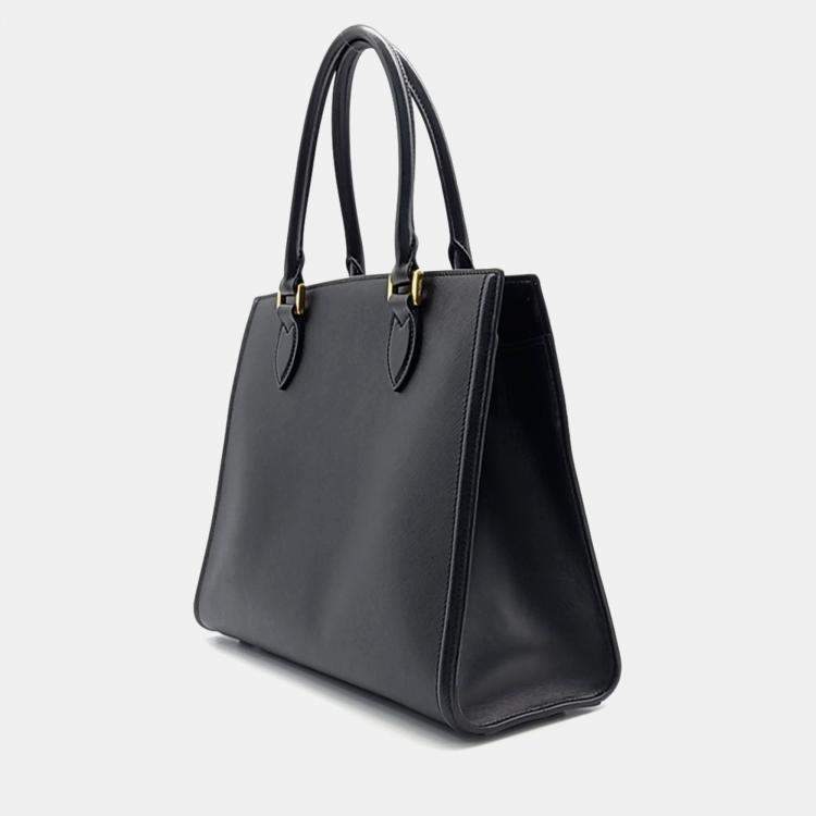 مملوكة مسبقًا Prada Saffiano Tote And Shoulder Bag