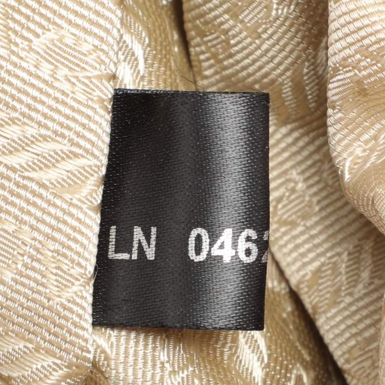 Pre Owned Prada Metallic Python Frame Satchel