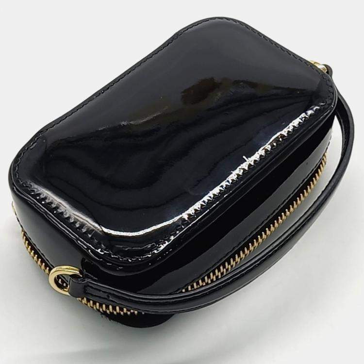 Pre Owned Prada patent mini pouch bag