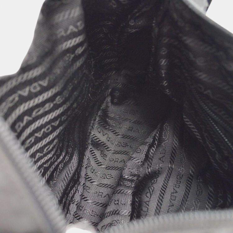 Pre Owned Prada Black Nylon Shoulder Bag