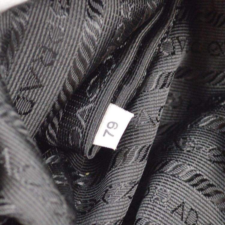 Pre Owned Prada Black Nylon Shoulder Bag