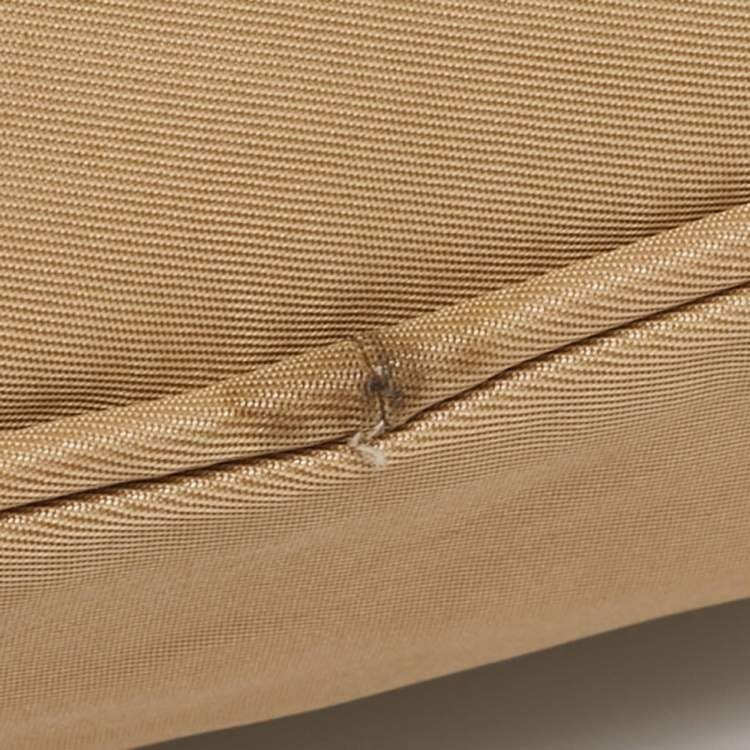 Pre Owned Prada Beige Nylon Pochette