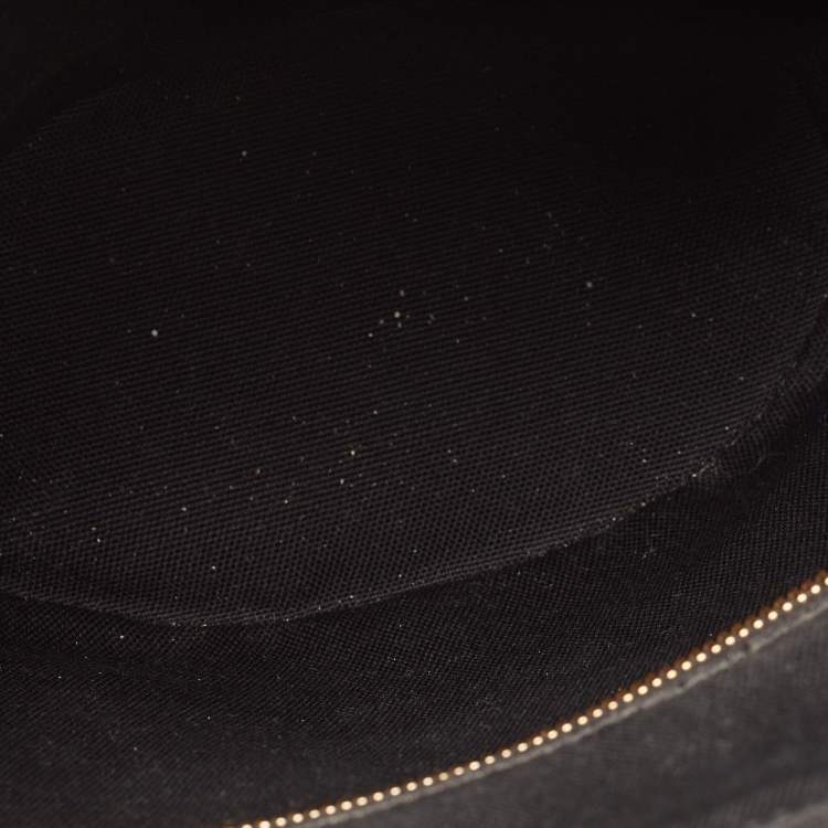 مملوكة مسبقًا Prada Black/Natural Wicker and Canvas Panier Bag