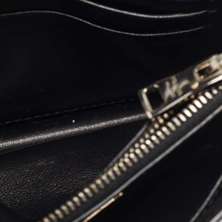 Pre Owned Prada Silver Saffiano Lux Leather Mini Flap Crossbody Bag