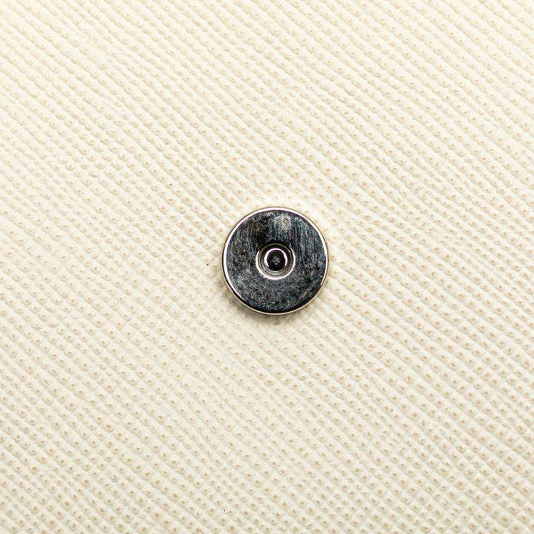 Pre Owned Prada White Saffiano Leather Monochrome Robot Patches Envelope Chain Flap Bag