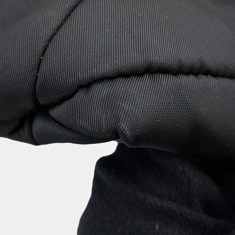 Pre Owned Prada Black Nylon Small Padded Re-Nylon Tote Bag 