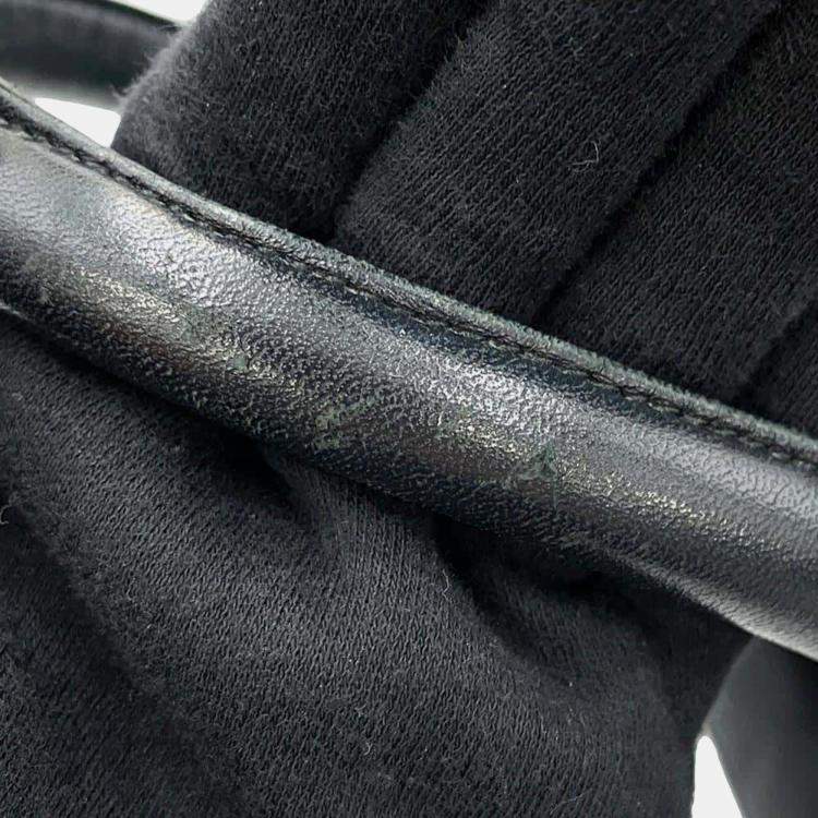 Pre Owned Prada Black Nylon Small Padded Re-Nylon Tote Bag 