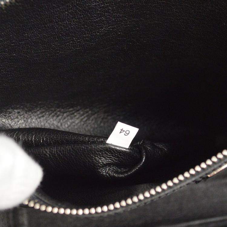 Pre Owned Prada Blue Saffiano Leather 2way Handbag