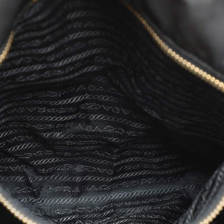 Pre Owned Prada Multicolor Patchwork Nylon Swing Tote