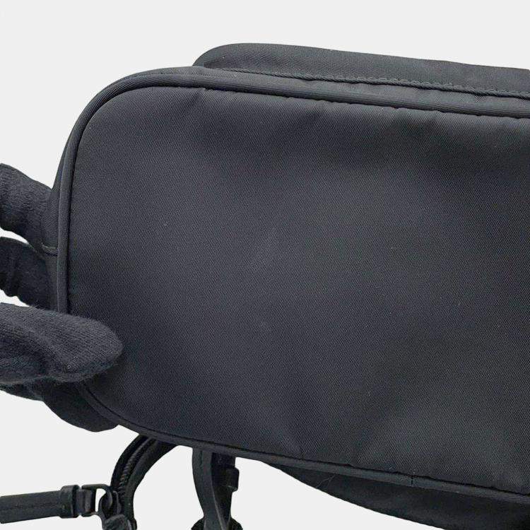 Pre Owned Prada Black Nylon Shoulder Bag