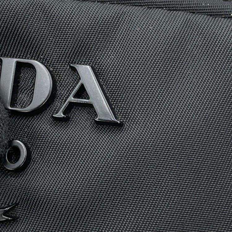 Pre Owned Prada Black Nylon Shoulder Bag