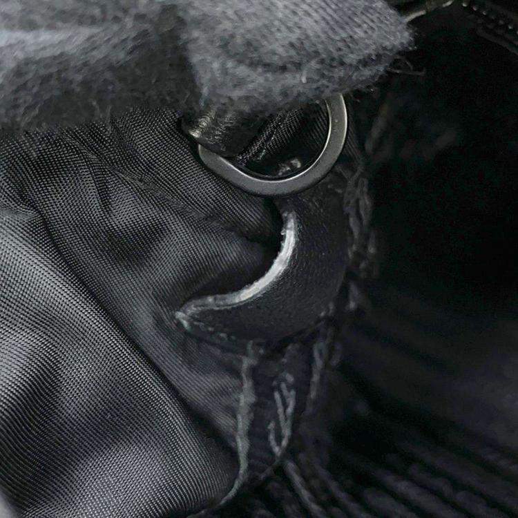 Pre Owned Prada Black Nylon Shoulder Bag