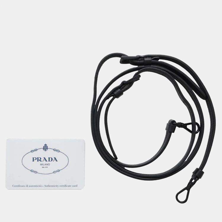 Pre Owned Prada Black Nylon Shoulder Bag