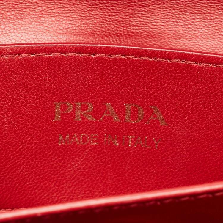 Pre Owned Prada Black Saffiano Cuir Leather Medium Double Handle Tote
