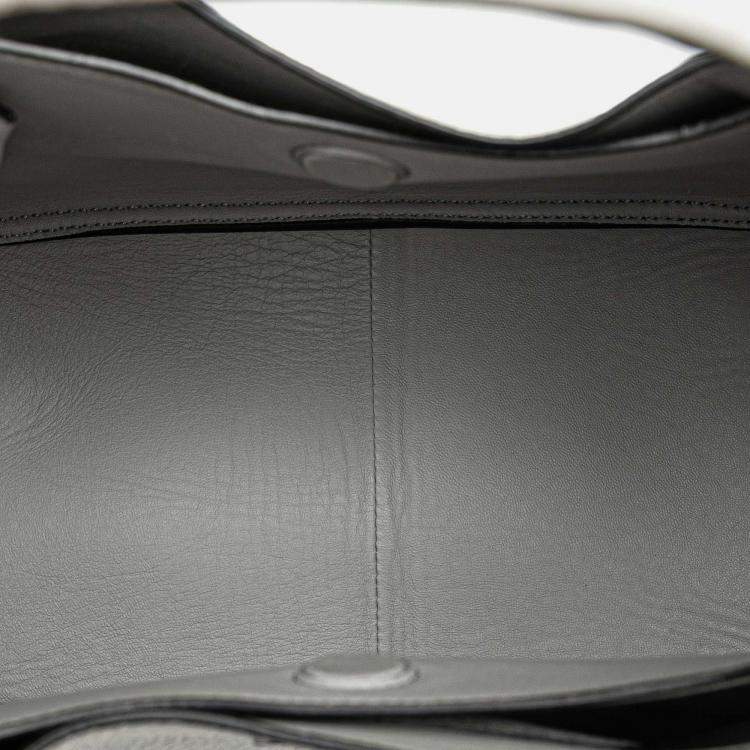 Pre Owned Prada White Vitello Daino Dynamique Hobo
