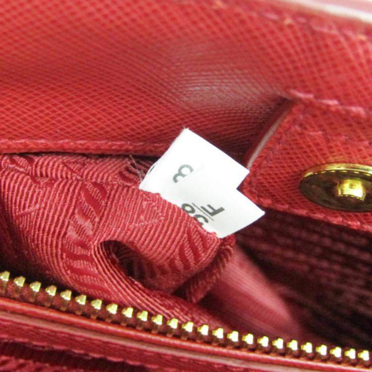 Pre Owned Prada Galleria Saffiano Lux Leather Shoulder Bag
