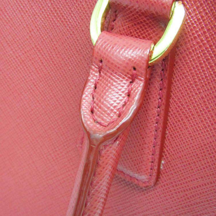 Pre Owned Prada Galleria Saffiano Lux Leather Shoulder Bag