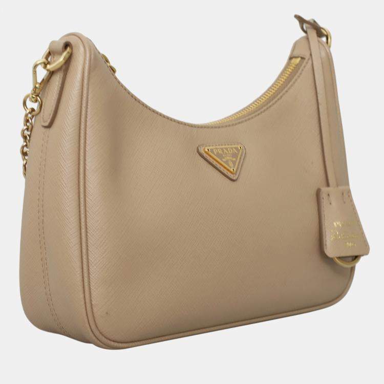 Pre Owned Prada Saffiano Re-Edittion 2005 Multi Pochette Bag