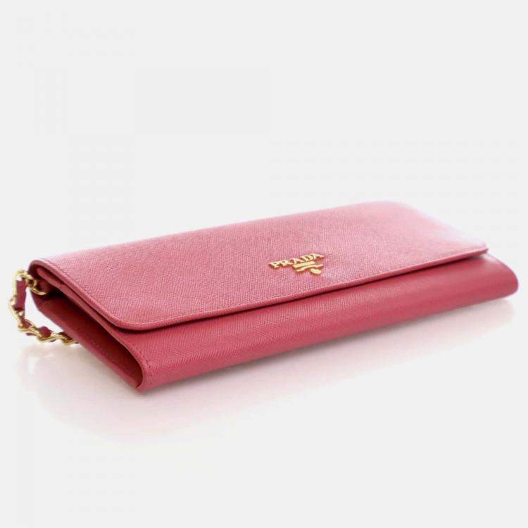 Prada Saffiano Wallet On Chain