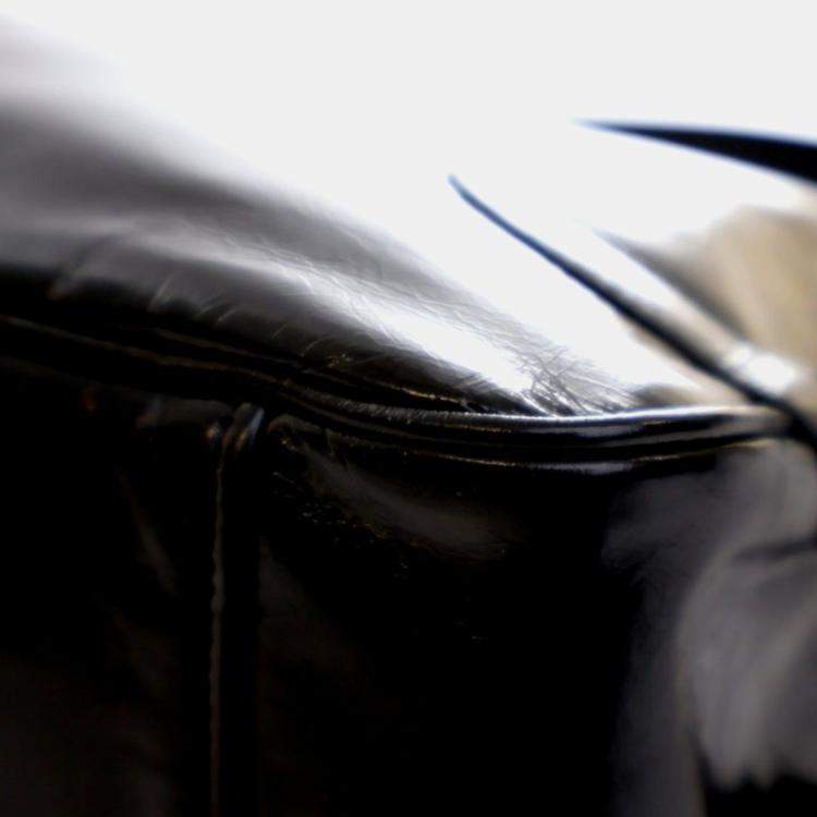 Pre Owned Prada Black Calfskin Shoulder Bag