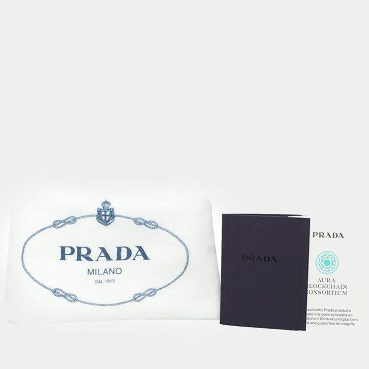 Pre Owned Prada Shearling Mini Handbag