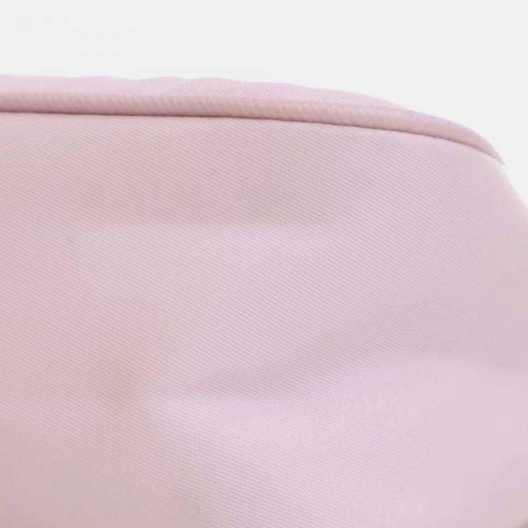Pre Owned Prada Pink Tessuto Re Edition 2005 Satchel