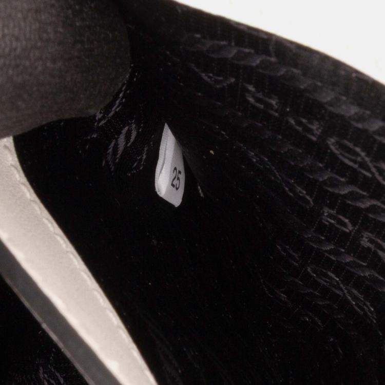 Pre Owned Prada White City Calf Plex Ribbon Bag
